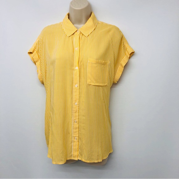 Cosmic Blue Love Yellow Stripe Tunic - Picture 14 of 16